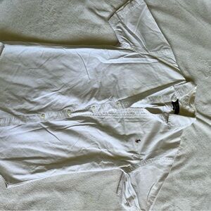 Polo Ralph Lauren White Short Sleeve Button-Up Shirt